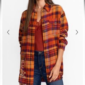 Johnny Was Ananke Shirt Jacket